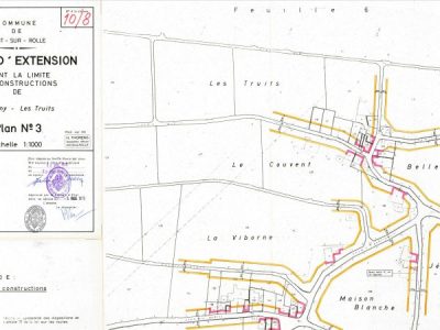 Limites des constructions – Mont-sur-Rolle