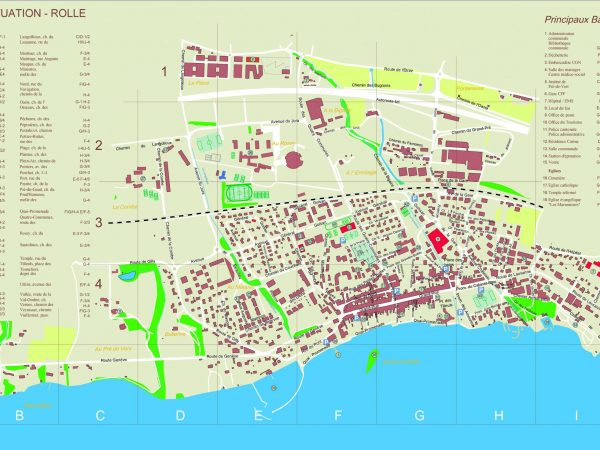 Plan de ville – Rolle